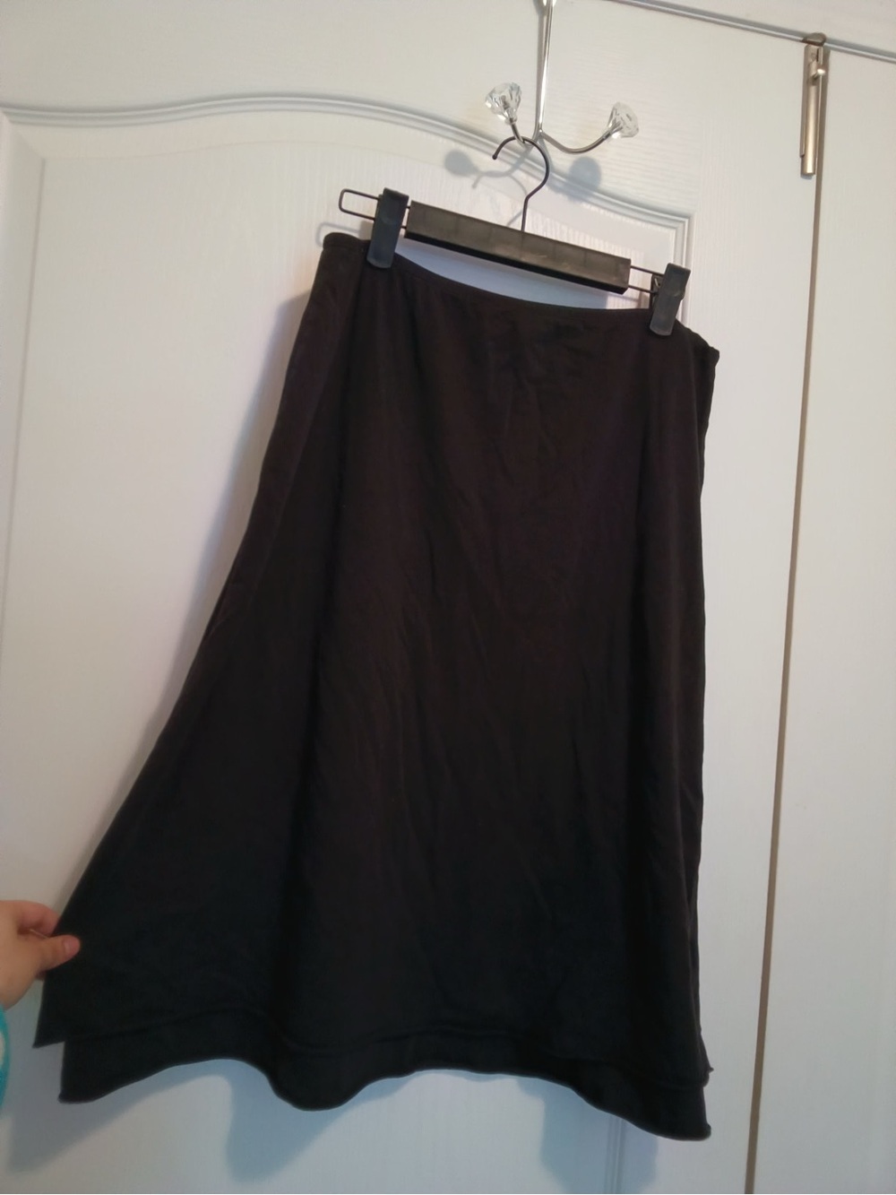 Black Women's A-Line Skirt -indigenous